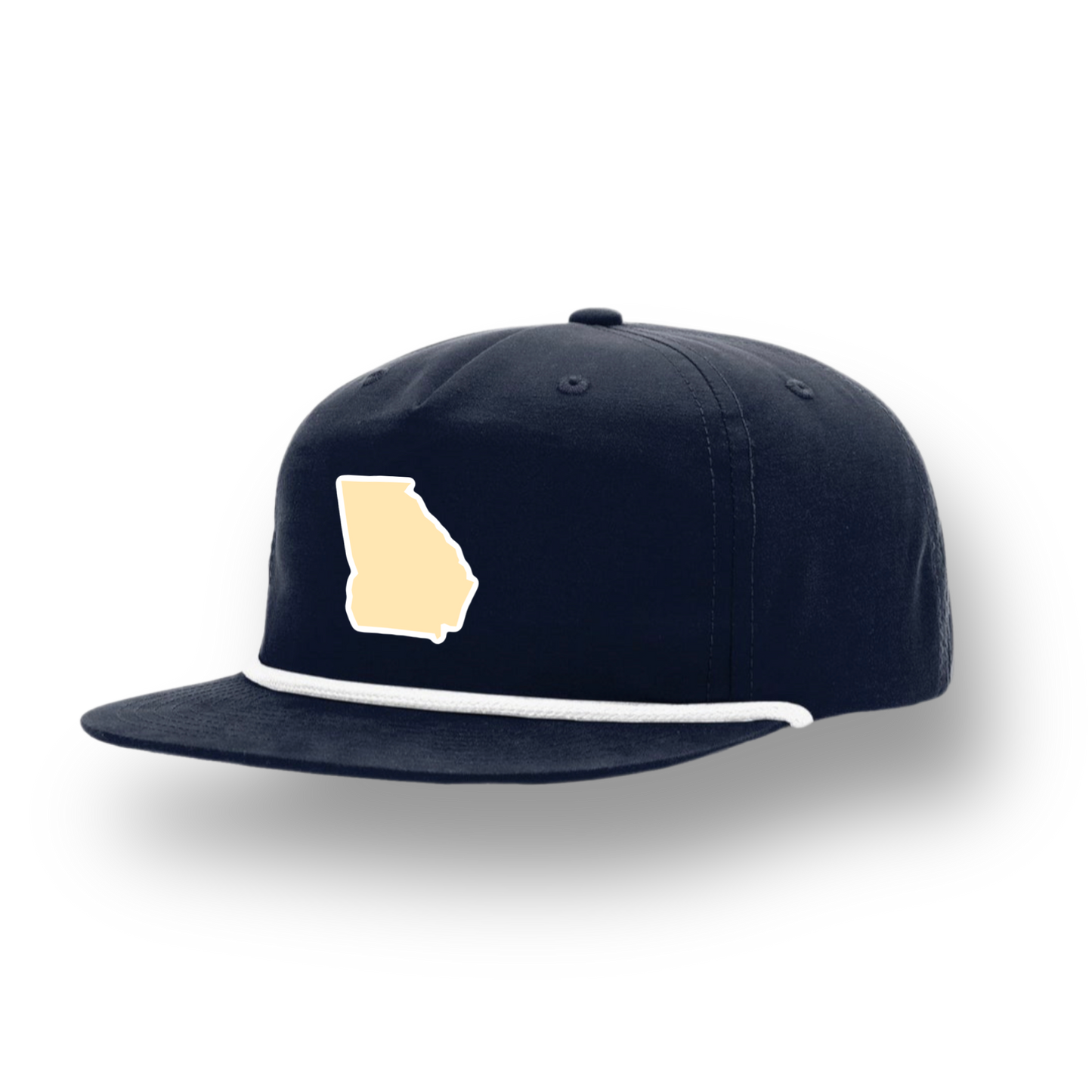 'Georgia Tech' Vintage Style Statement Rope Hat